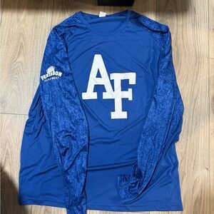 Vibrant Blue Long Sleeve Shirt 2XL